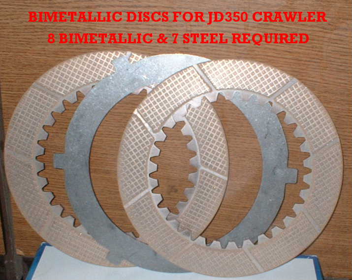 John Deere JD350 Steering Clutch Installation